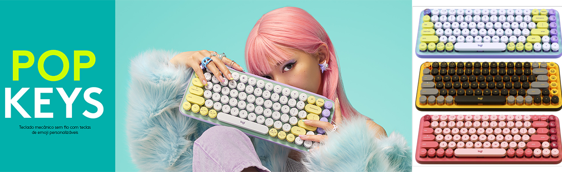 TECLADO LOGITECH POP KEYS